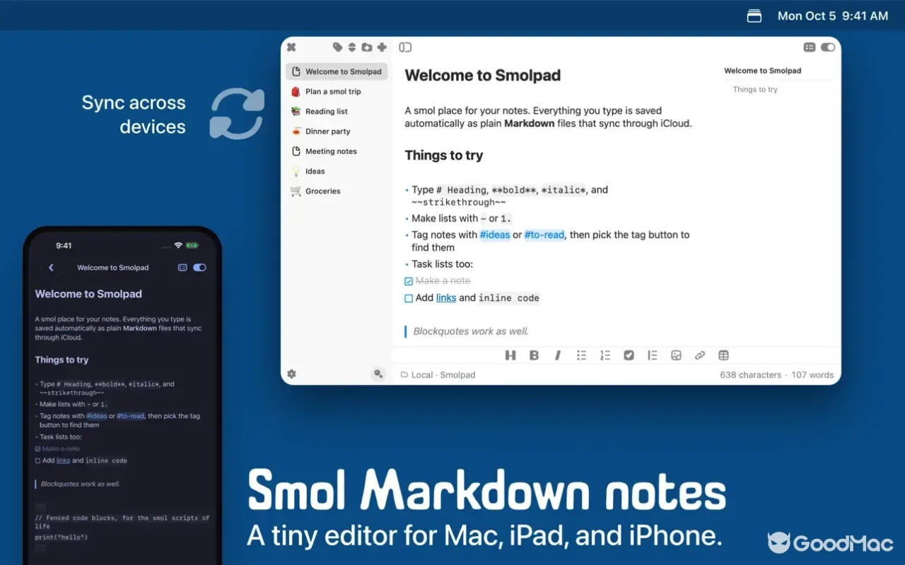Smolpad 1.3.8 截图