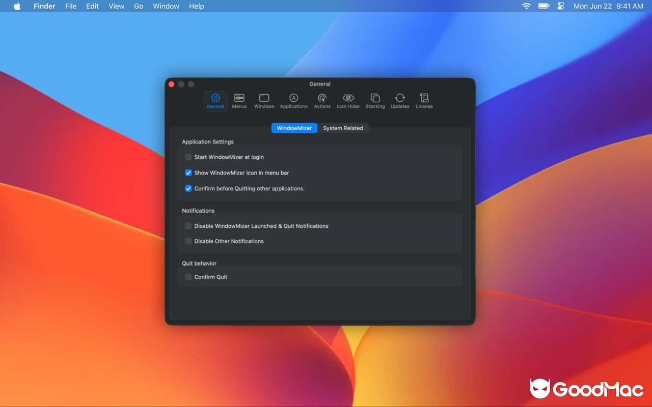 WindowMizer v6.2.0 截图