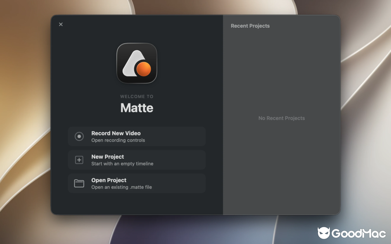 Matte v1.6.1 截图