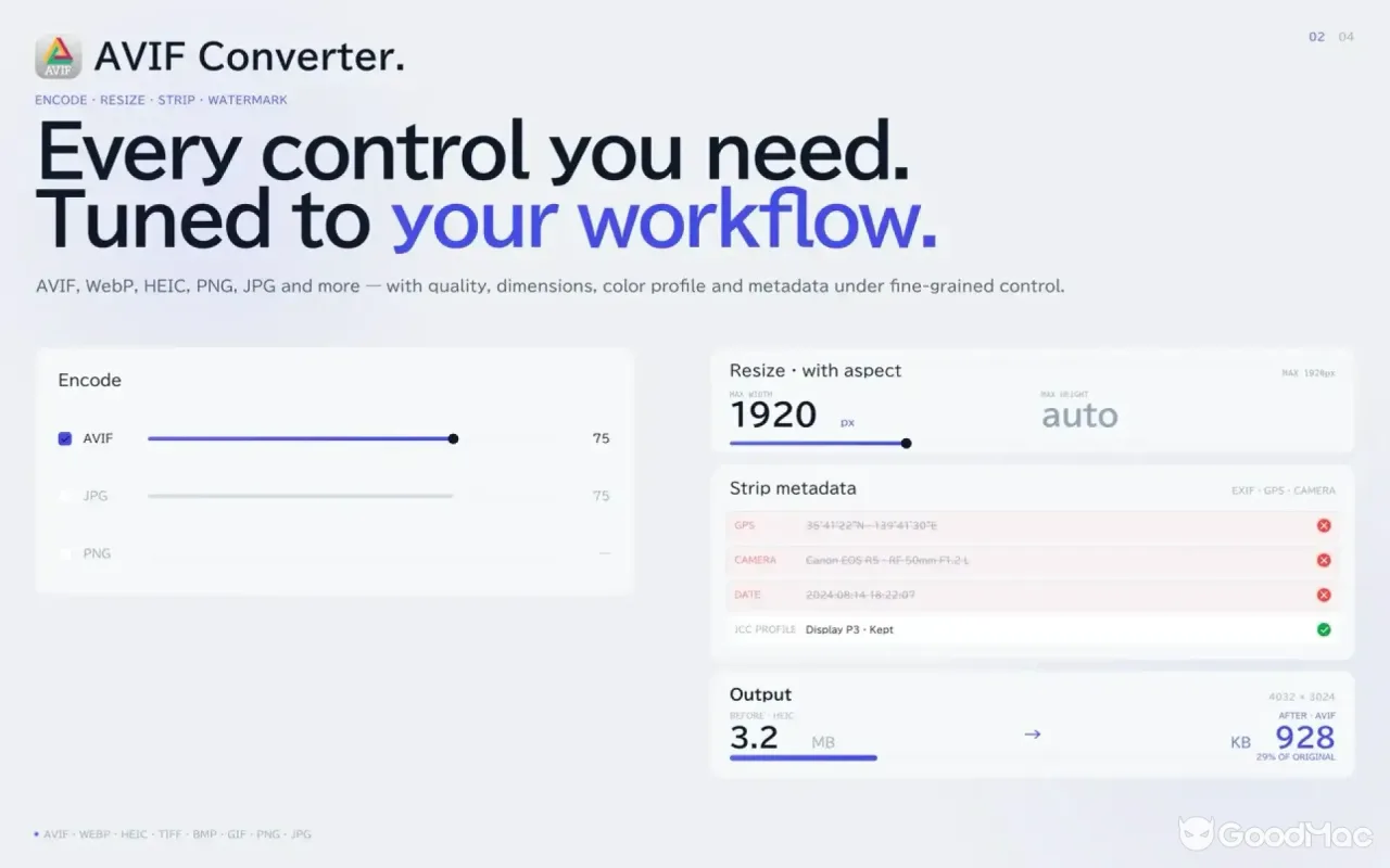 AVIF Converter 2.3.1 截图