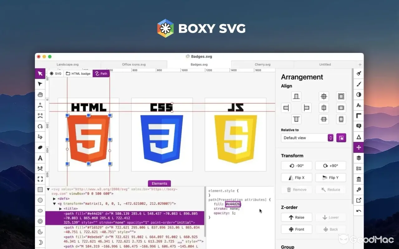 Boxy SVG 4.114.1 MAS 截图