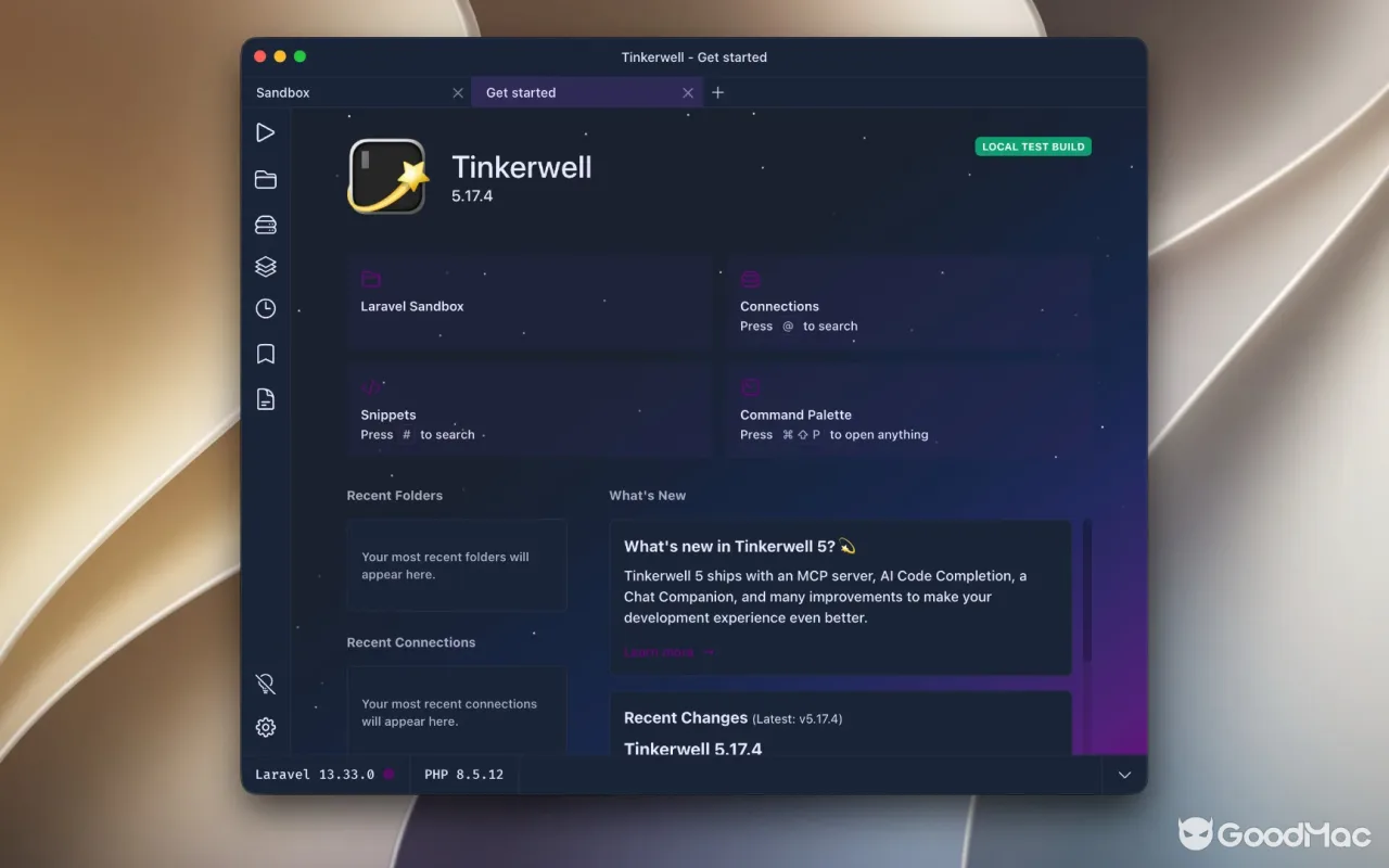 Tinkerwell 5.17.4 截图