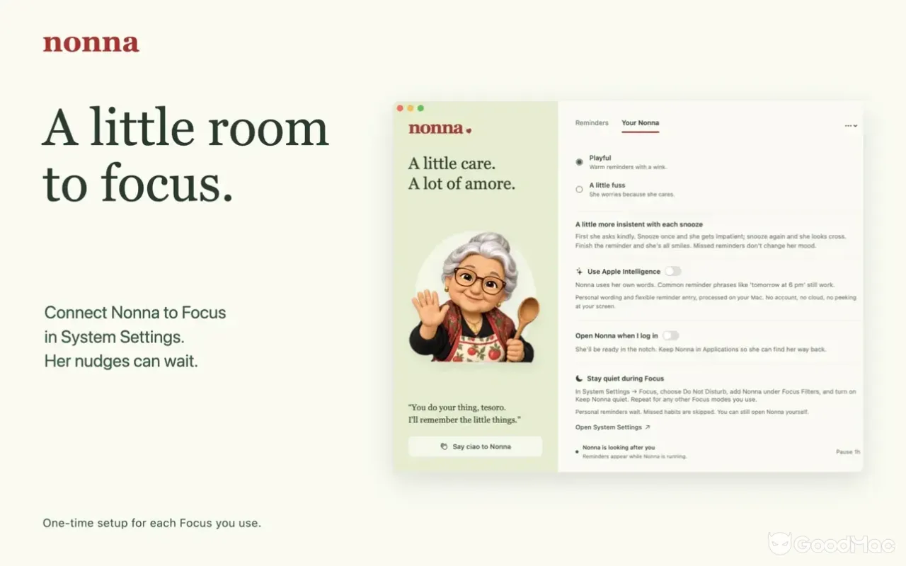 Nonna: Reminders & Habits 1.1.0 截图