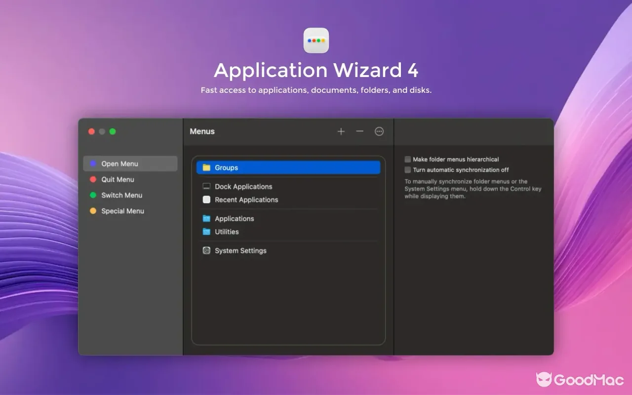 Application Wizard 4.8.0 截图