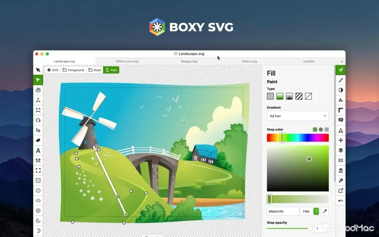 Boxy SVG 4.114.1 MAS 截图