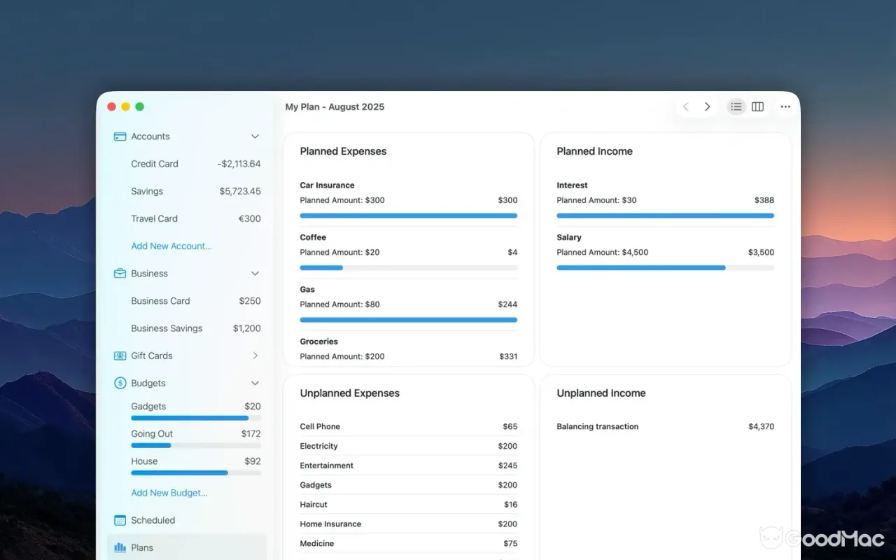 Debit & Credit Premium 7.8.0 MAS 截图