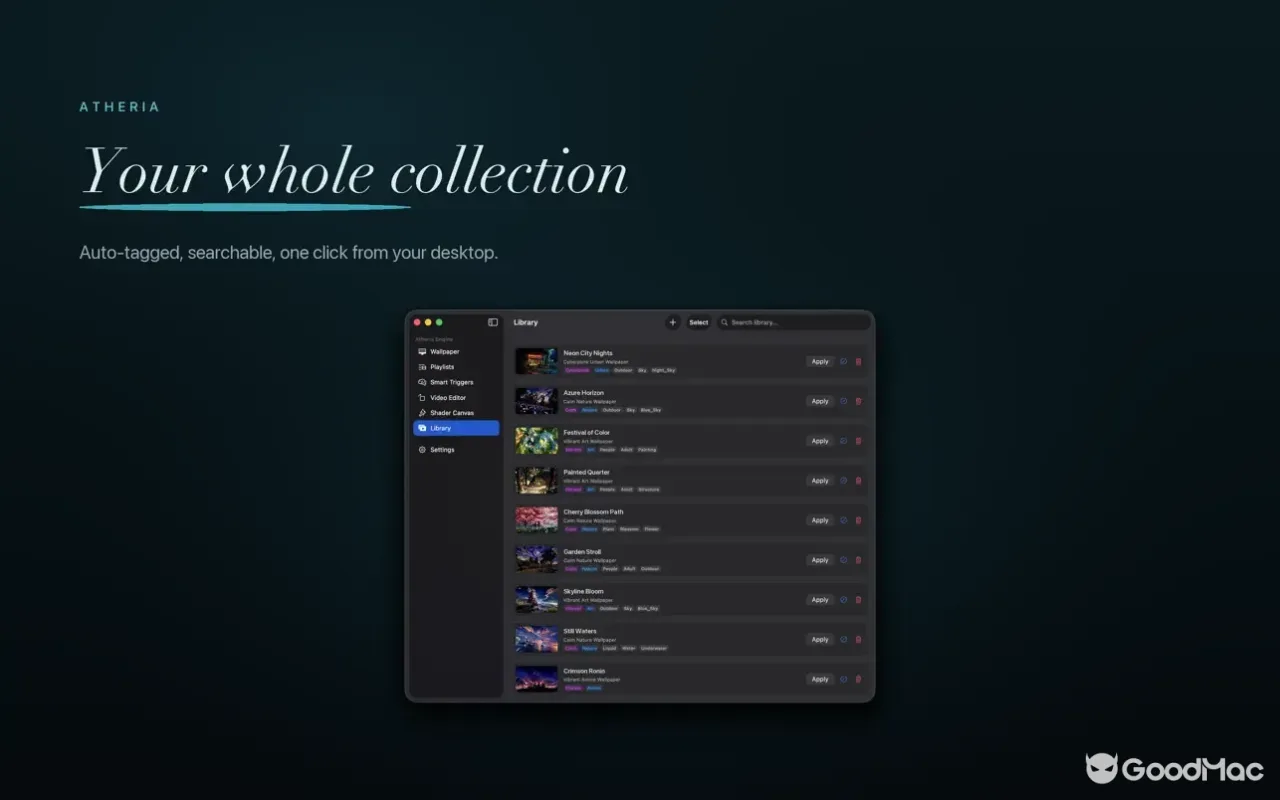 Atheria: Live Wallpaper 1.7.2 截图
