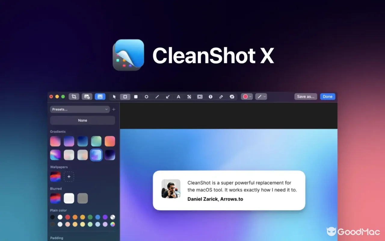 CleanShot X 5.0.1 截图