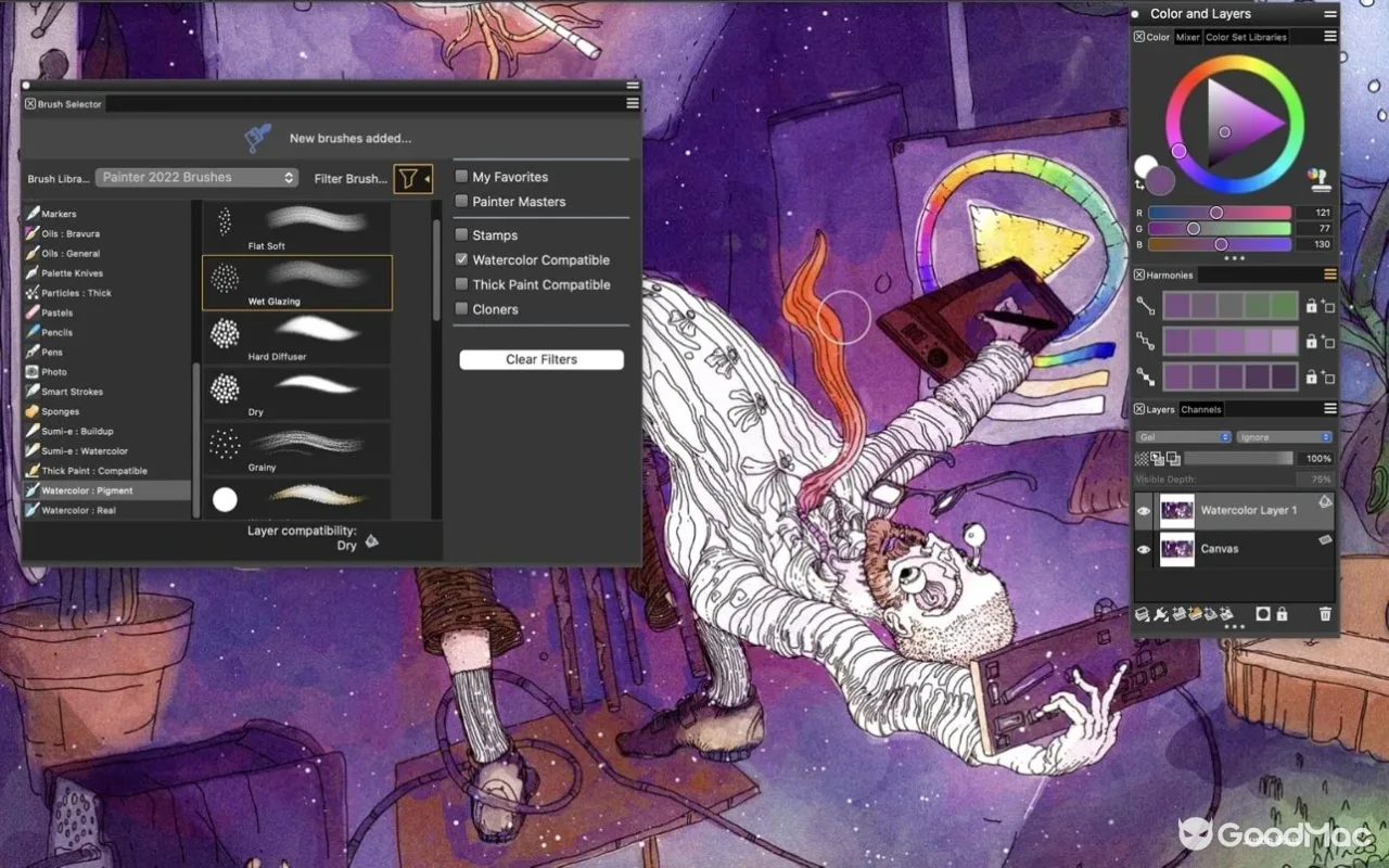 Corel Painter 23.0.0.352 截图