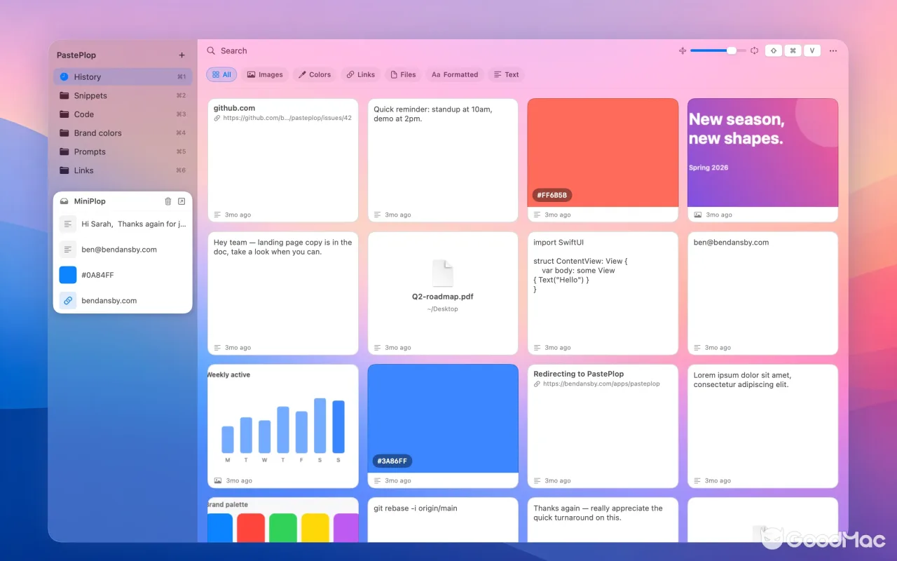 PastePlop 1.9.1 截图