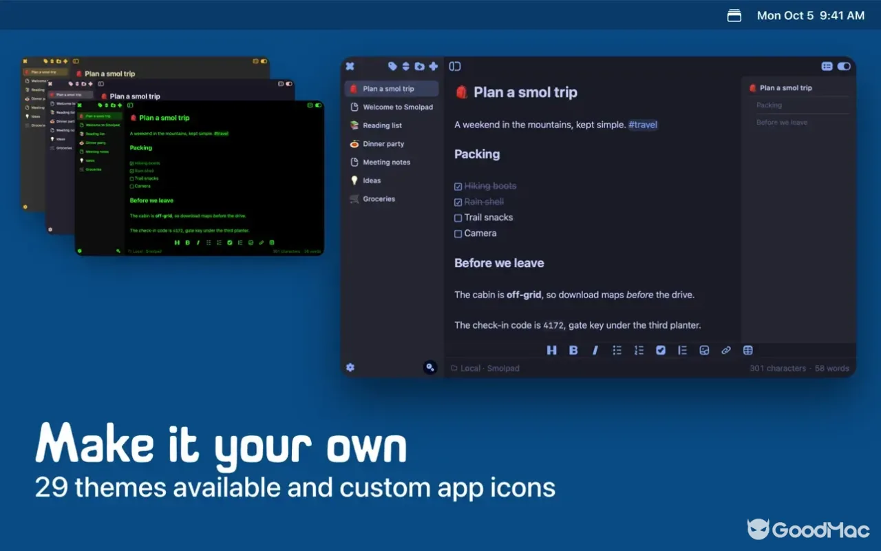 Smolpad 1.3.8 截图