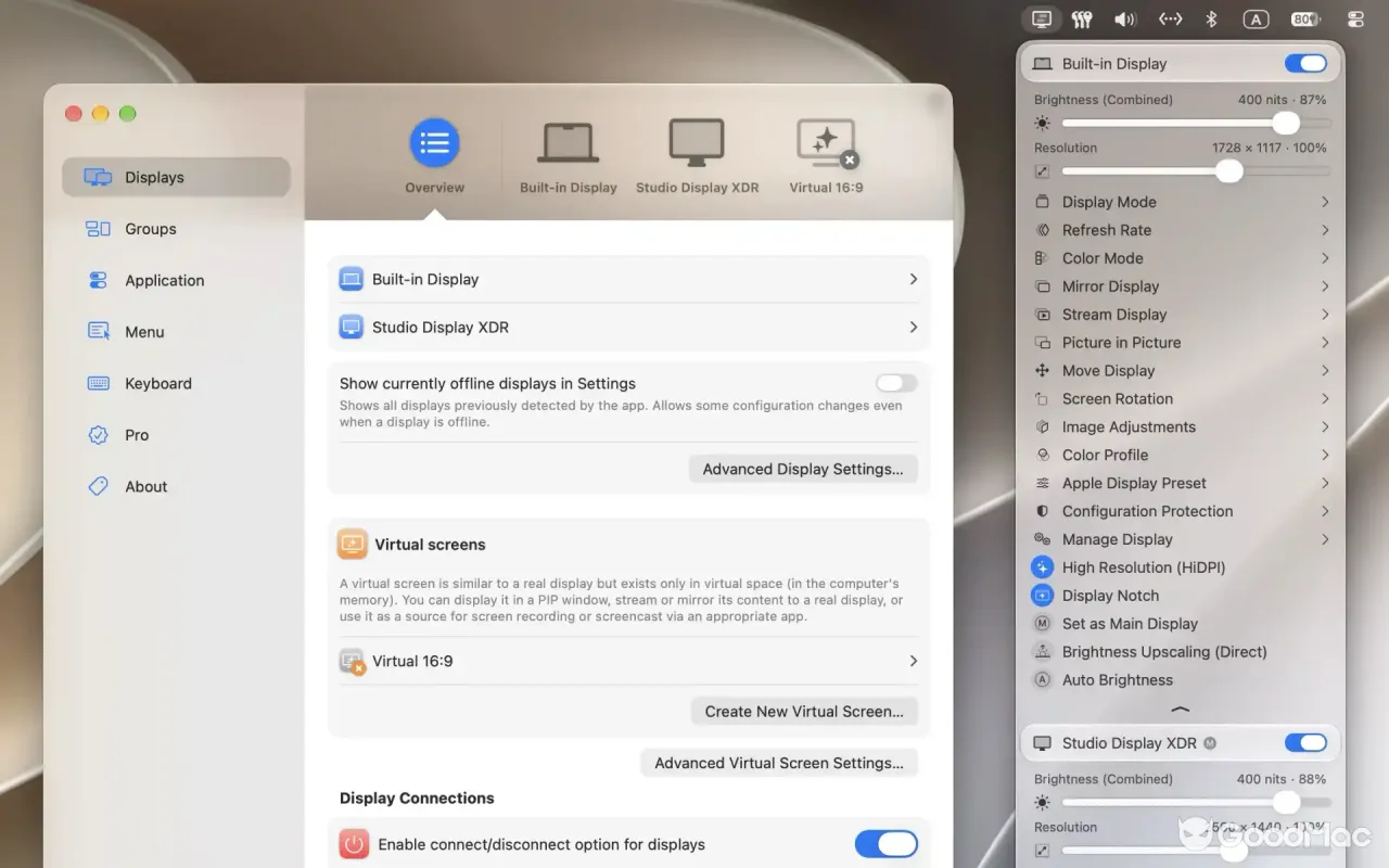 BetterDisplay Pro 5.0.6 截图