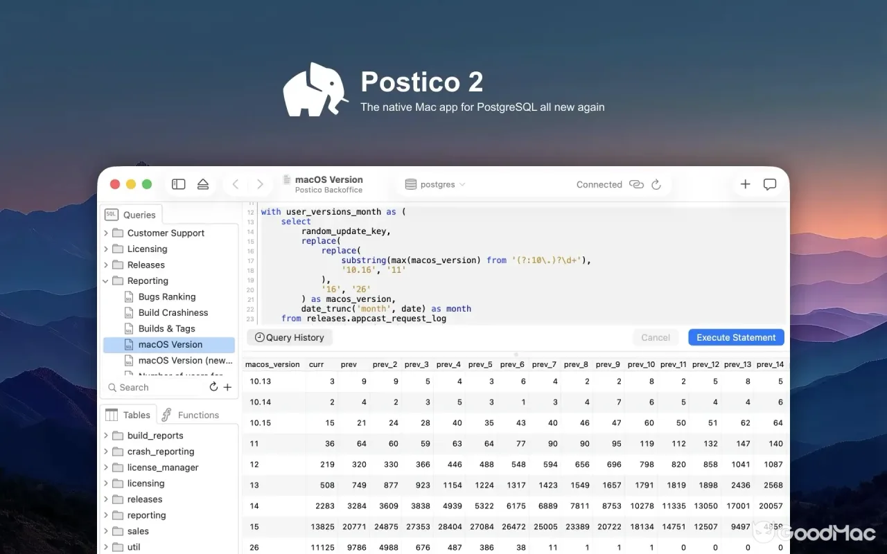 Postico 2.3.4 截图