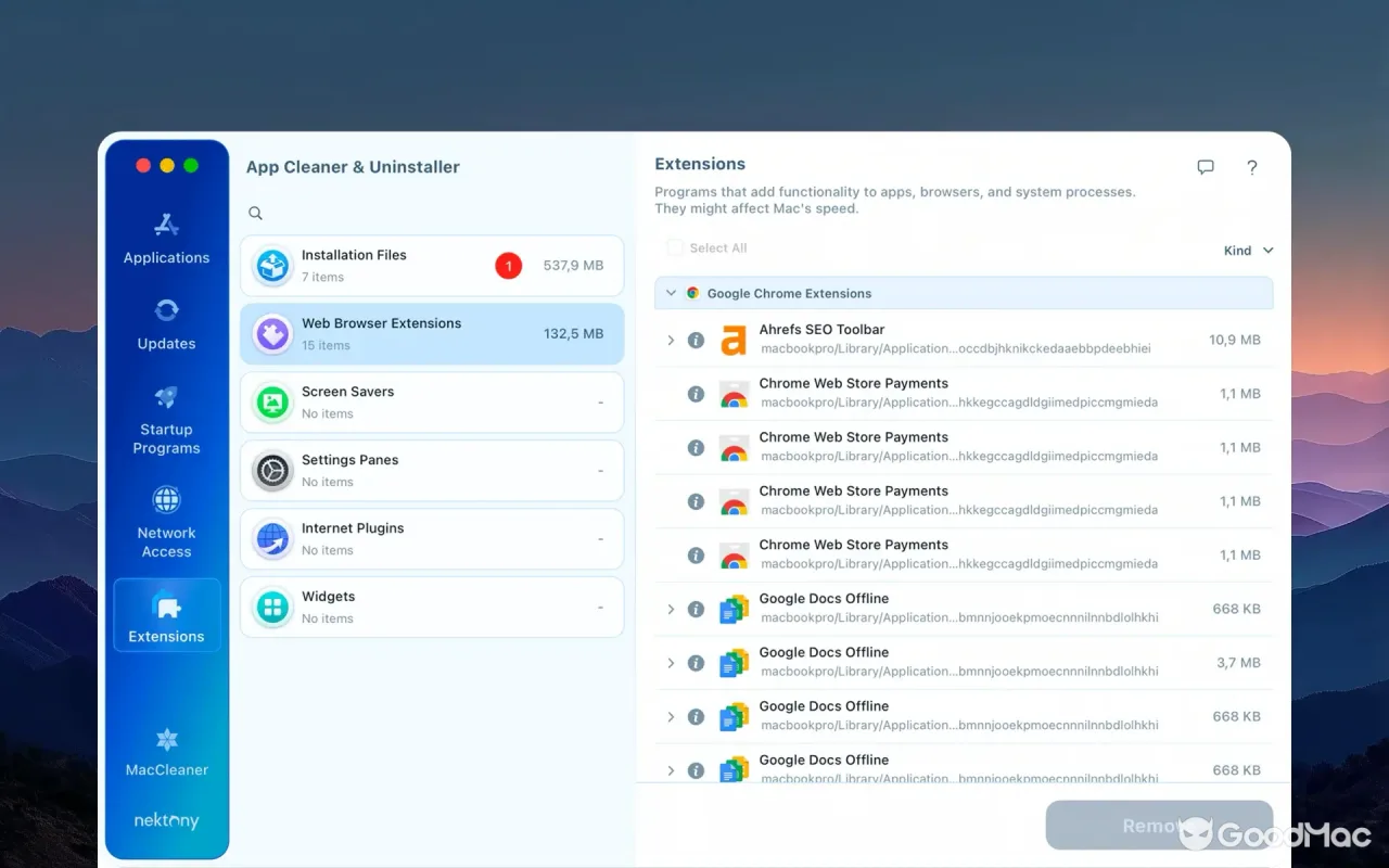 App Cleaner & Uninstaller Pro 10.0 截图