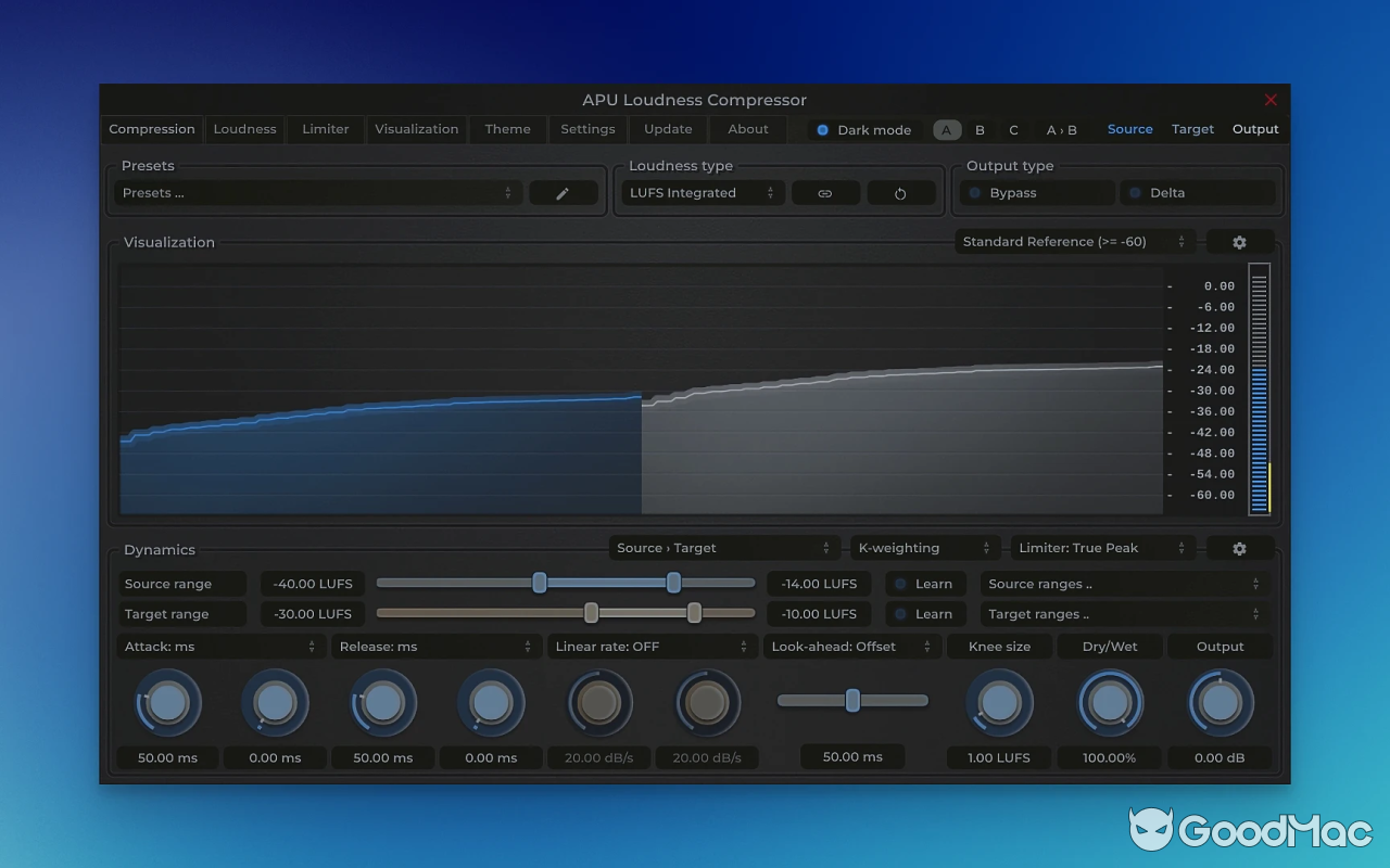 APU Software Loudness Compressor v4.3.6