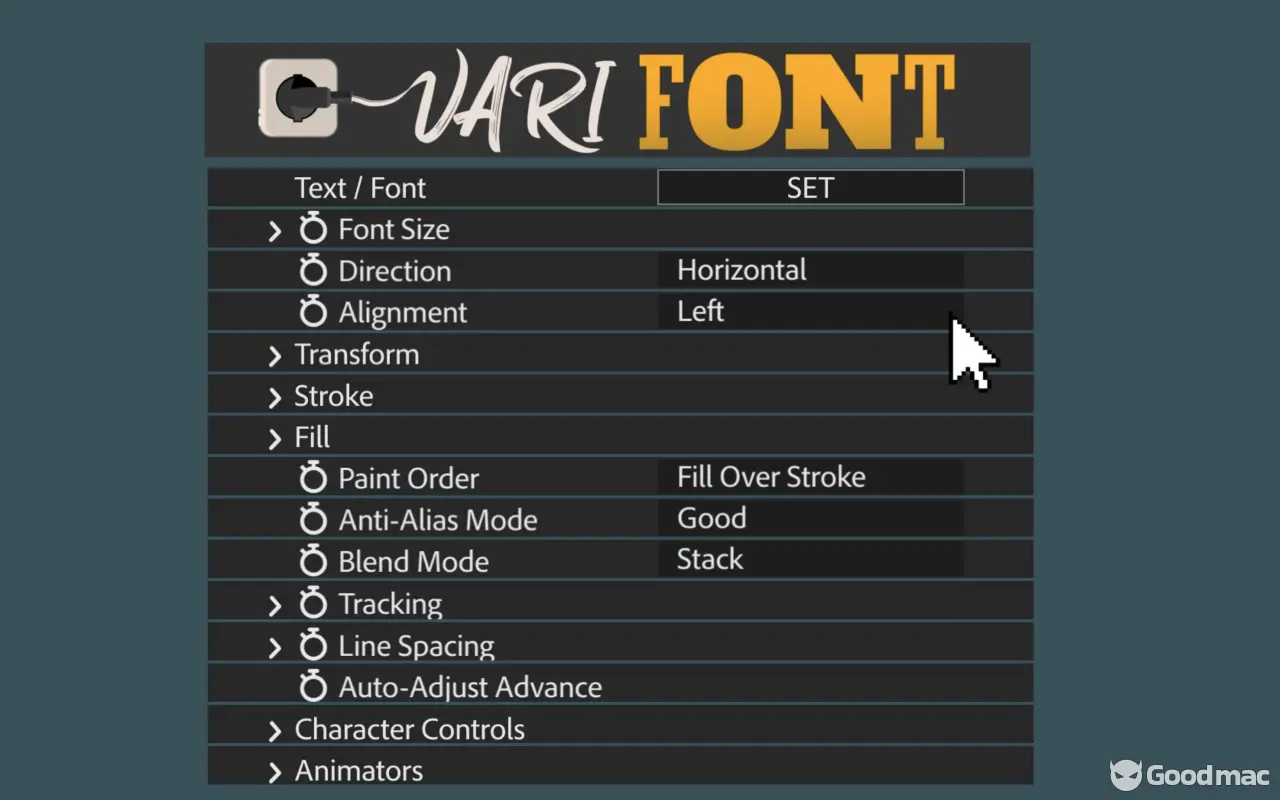 VariFont v2.1.0