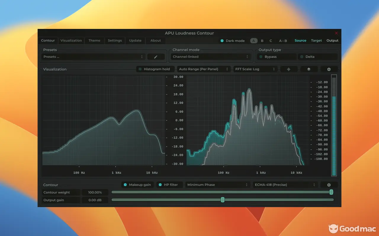 APU Software Loudness Contour v4.3.6