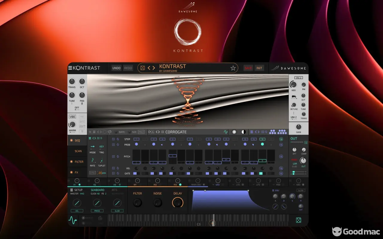 Tracktion Software Dawesome Kontrast v1.01