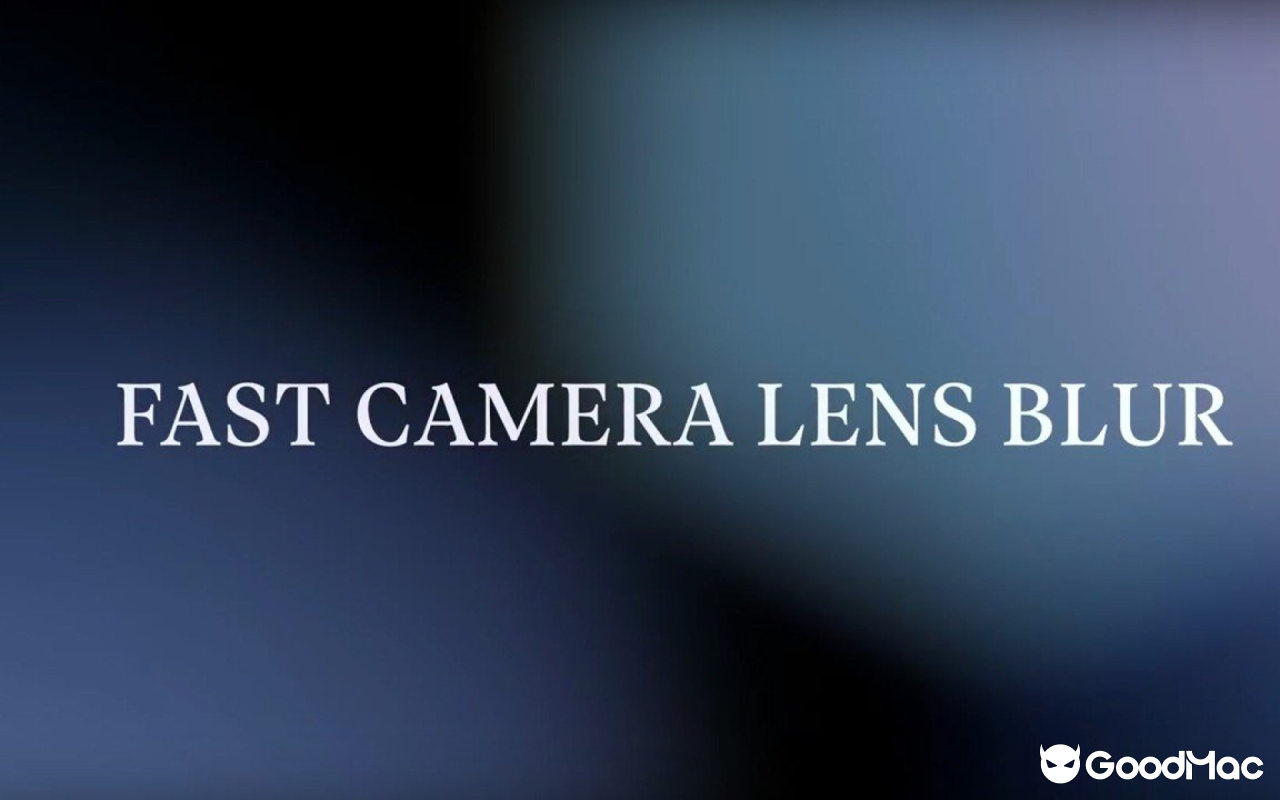 Fast Camera Lens Blur v5.2.1 fix