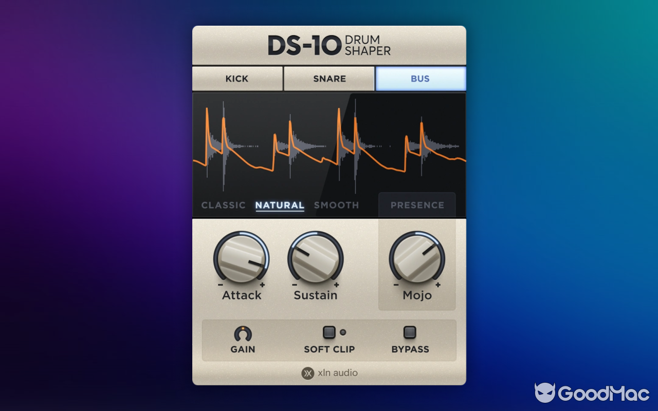 XLN Audio DS-10 Drum Shaper v1.3.5
