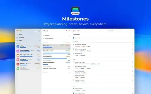 Milestones 2.0.0
