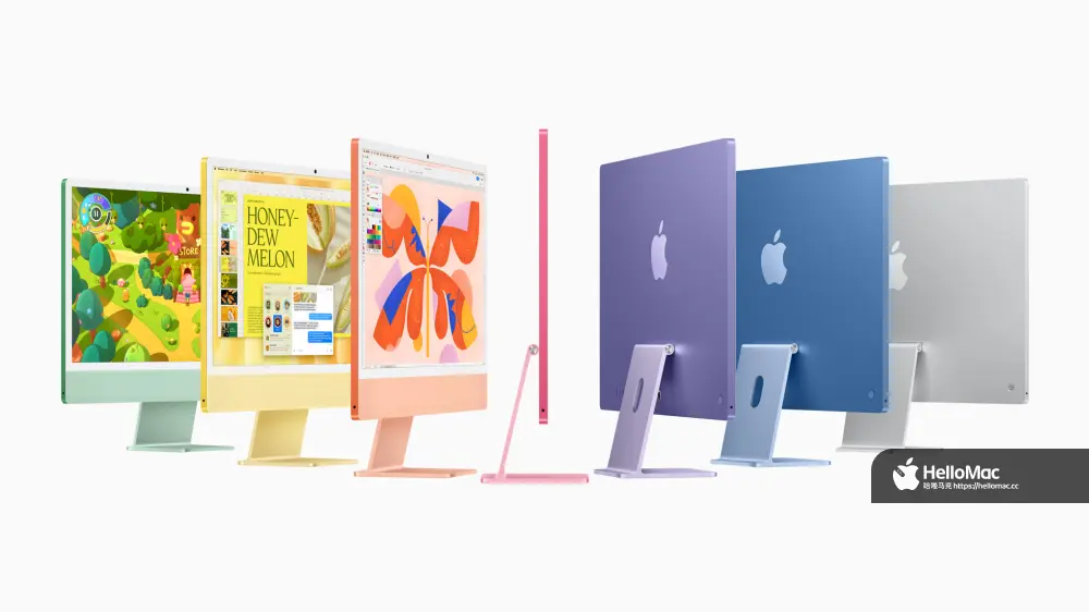 Apple 发布新款 iMac，携强劲 M4 芯片登场，带来多彩新选择