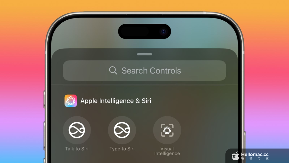 iOS 18.4 Beta 2 更新：控制中心融入 Apple Intelligence 功能