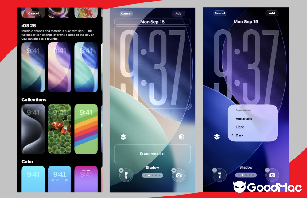 苹果 iOS 26 Liquid Glass设计语言和使用体验的全新升级
