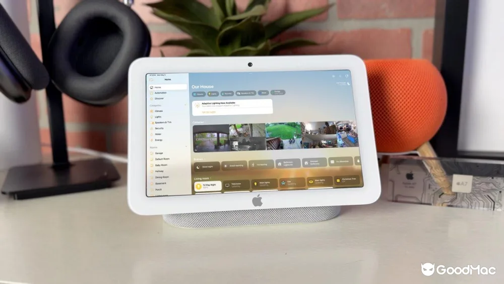 Apple HomeView 体验细节:九路摄像头监控、共享相册与智能家居控制